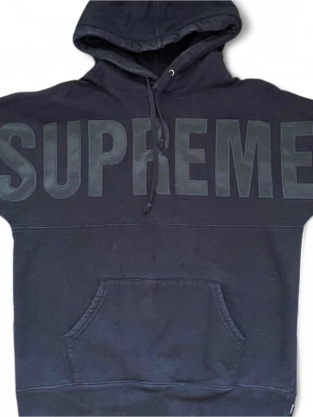 Rare Supreme SS21 big logo hoodie
